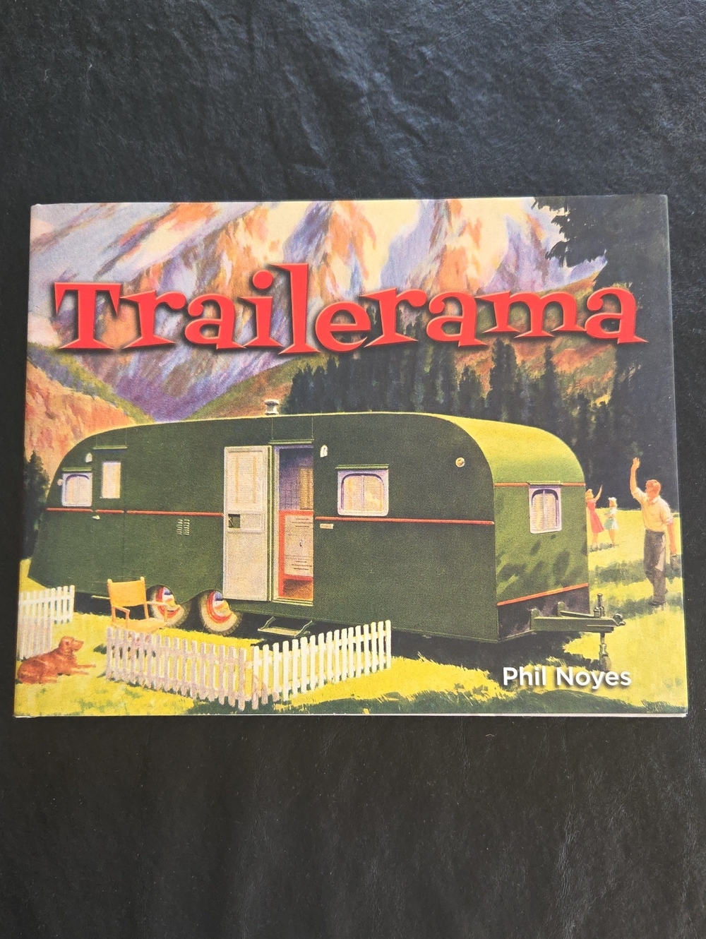 Trailerama Decorative Art Print - Green